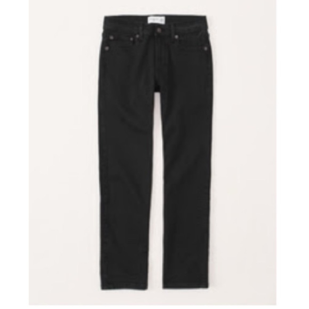 A+F Boys Black Wash Skinny Jeans 7/8